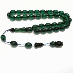 Sistem Püsküllü Beyzi Kesim Çubuk Ateş Kehribar Tesbih