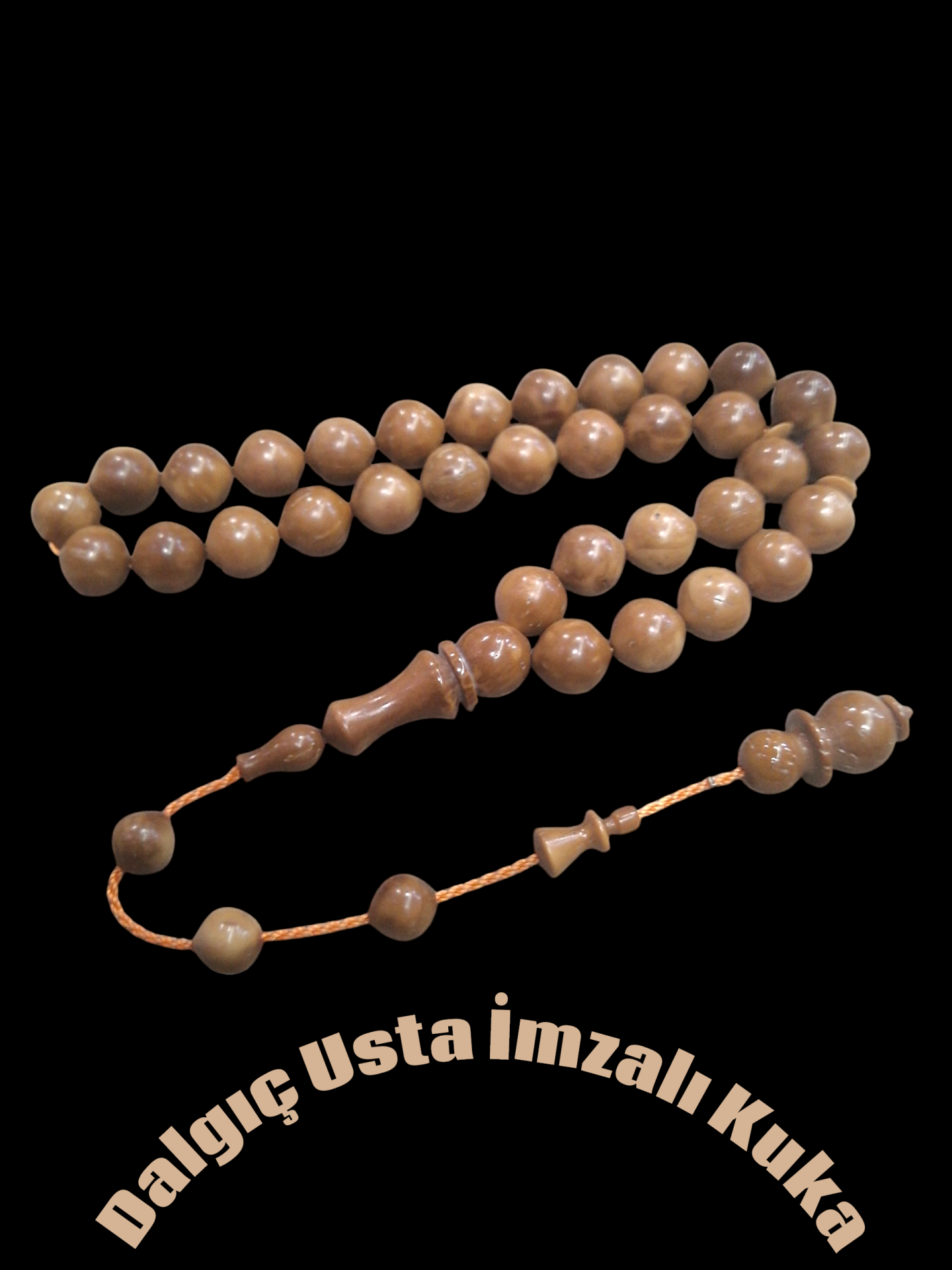 Sistem Püsküllü Sıgırcık Kesim Dalgıç Usta İşçilikli Kuka Tesbih