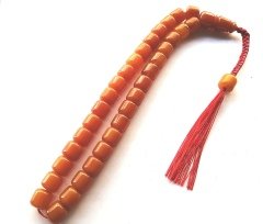 Özel Tasarım İp Püsküllü Fıçı Kesim Çubuk Katalin Tesbih