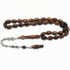 Gümüş Kaplama Püsküllü Beyzi Kesim Kuka Tesbih