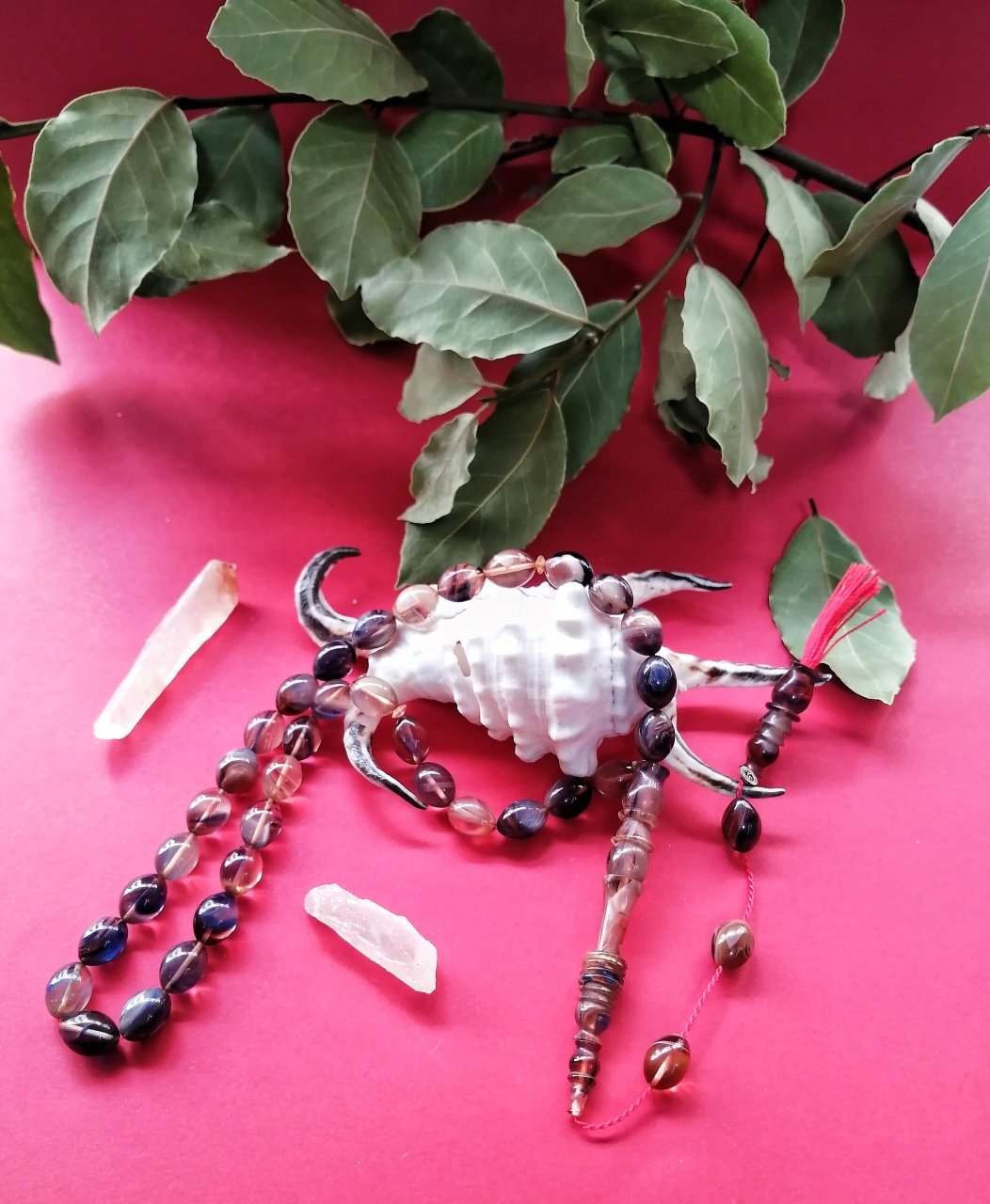 Sistem Püsküllü İmamesi Halkalı İmzalı Hatasız İşçilikli Beyzi Kesim Sıkma Kehribar Tesbih