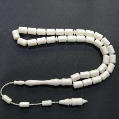 Sistem Püsküllü Kapsül Kesim Deve Kemiği Tesbih