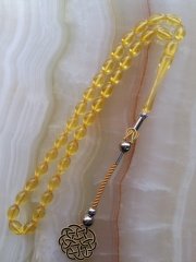 Metal Elişi Kazaz Püsküllü Beyzi Kesim Tesbih