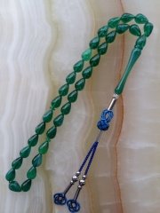 Metal Elişi Kazaz Püsküllü Damla KesimTesbih