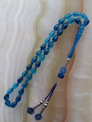 Metal Elişi Kazaz Püsküllü Damla KesimTesbih