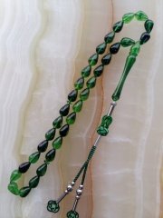 Metal Elişi Kazaz Püsküllü Damla KesimTesbih