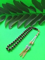 Alpaka Püsküllü Bilek Boy Rustaşı Tesbih