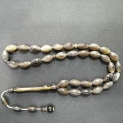 Sistem Püsküllü Beyzi Kesim Koç Boynuzu Tesbih