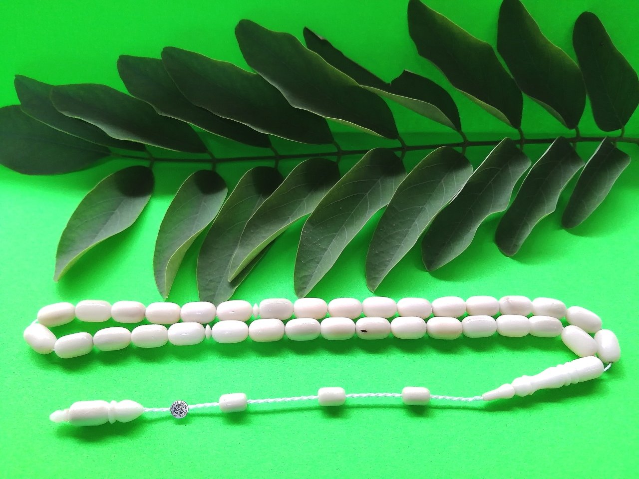 Sistem Püsküllü İmzalı Kapsül Kesim Narçıl Tesbih