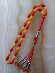 Metal Elişi Kazaz Püsküllü Beyzi Kesim Bilardo Topu Tesbih