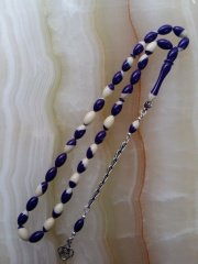 925 Ayar Gümüş Püsküllü Beyzi Kesim Bilardo Topu Tesbih