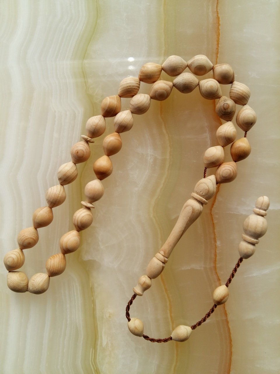 Sistemli Sıgırcık Kesim Katran Ağacı Tesbih