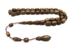 Sistem Püsküllü Kapsül Kesim Hareli Sıkma Kehribar Tesbih