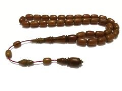 Sistem Püsküllü Kapsül Kesim Hareli Sıkma Kehribar Tesbih