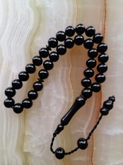 Sistemli Sade Erzurum Oltu Taşı  Tesbih