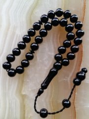 Sistemli Sade Erzurum Oltu Taşı  Tesbih