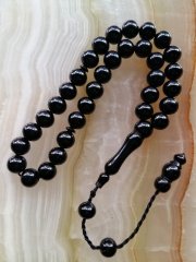 Sistemli Sade Erzurum Oltu Taşı  Tesbih