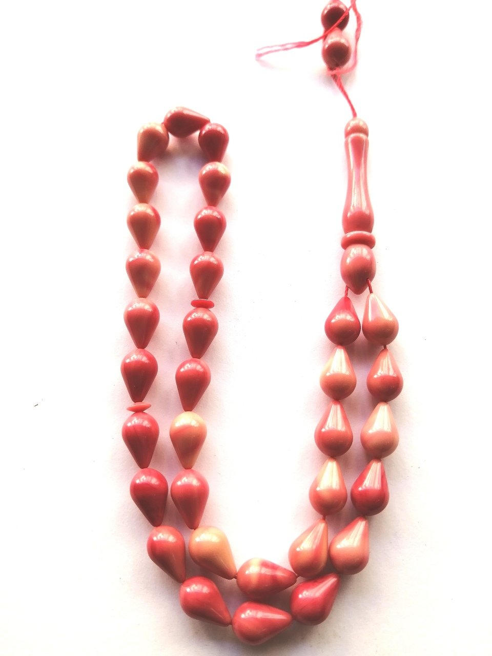 Gözyaşı Kesim Pembe Katalin Tesbih