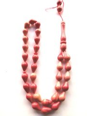 Gözyaşı Kesim Pembe Katalin Tesbih