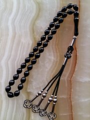 Metal Elişi Kazaz Püsküllü Sade Erzurum Oltutaşı Tesbih