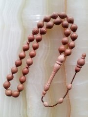 Sistemli Sıgırcık Kesim Çınar Ağacı Tesbih