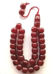 Tekerlek Kesim Osmanlı Benzetmesi Çubuk Malzeme Sıkma Kehribar Tesbih