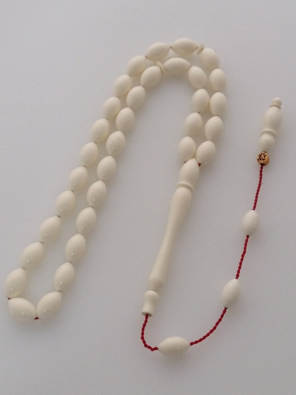 Fildişi Görünümlü Sistemli Beyzi Kesim Aramith Beyaz Bilardo Topu Tesbih