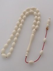 Fildişi Görünümlü Sistemli Beyzi Kesim Aramith Beyaz Bilardo Topu Tesbih