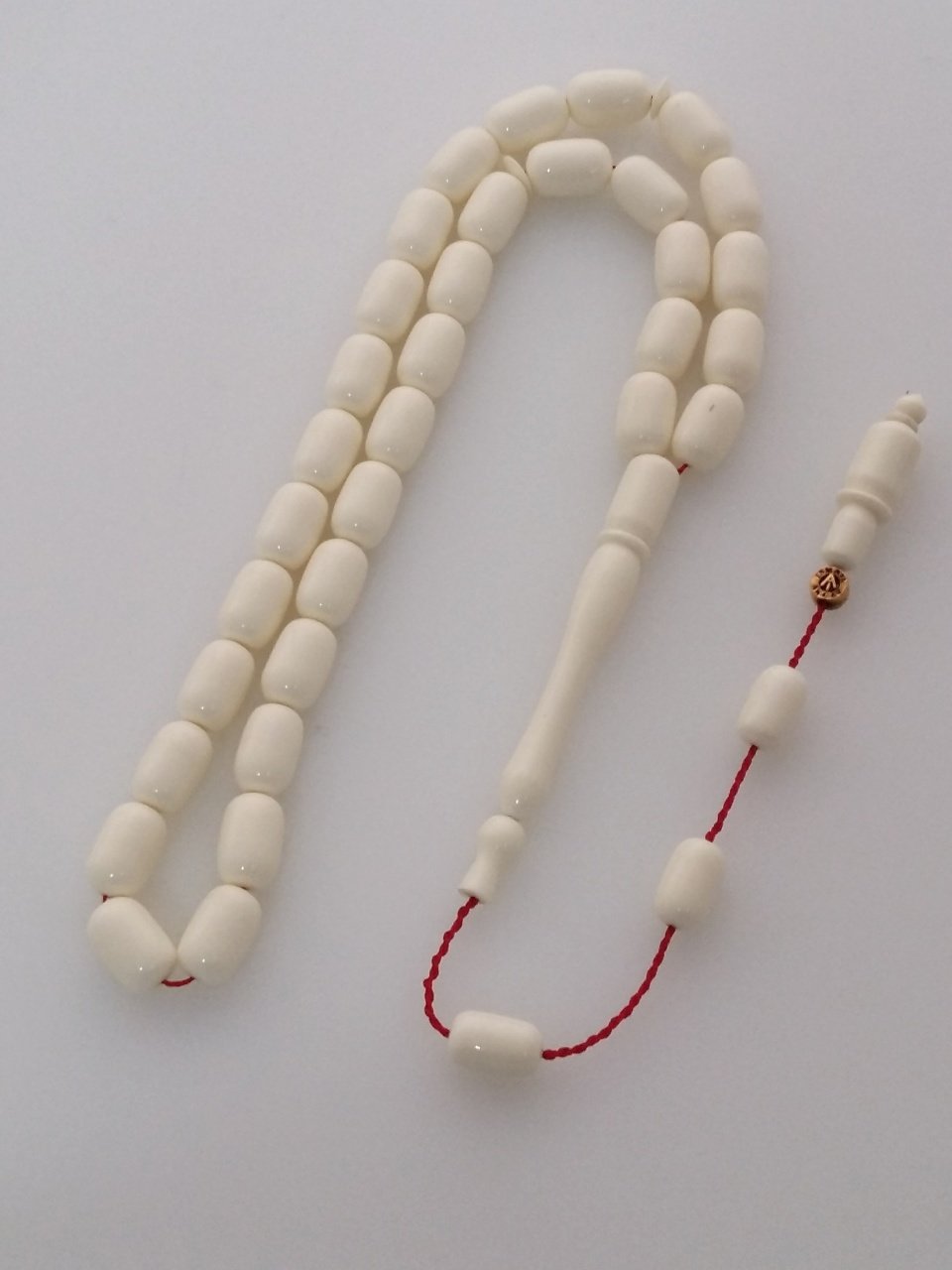 Fildişi Görünümlü Sistemli Kapsül Kesim Beyaz Aramith Bilardo Topu Tesbih