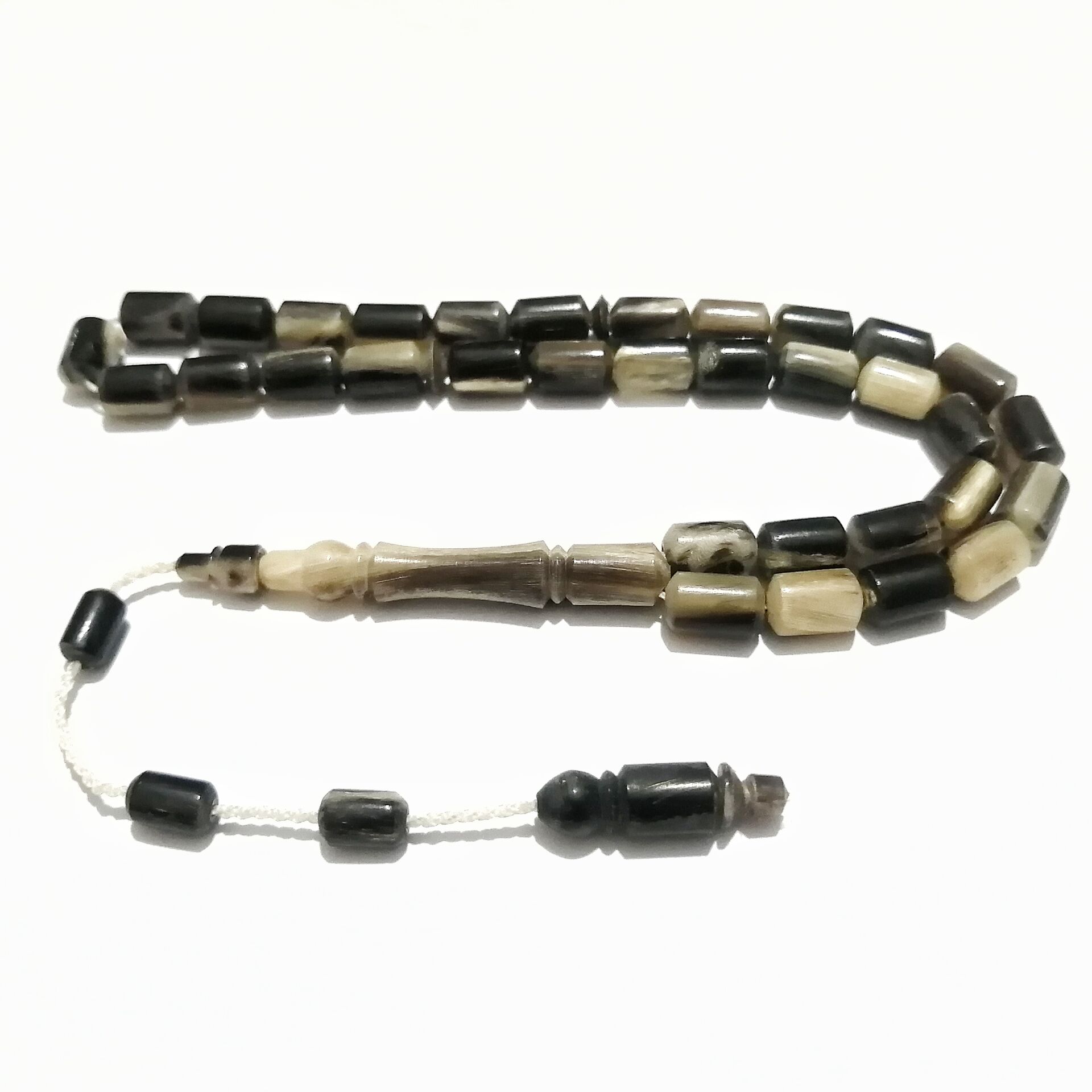 Sistem Püsküllü Koç Boynuzu Tesbih