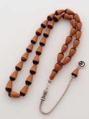 Metal Püsküllü Damla Kesim Andız Tesbih