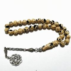 Alpaka Püsküllü Küre Kesim Kokulu Beyrut Damla Tesbih