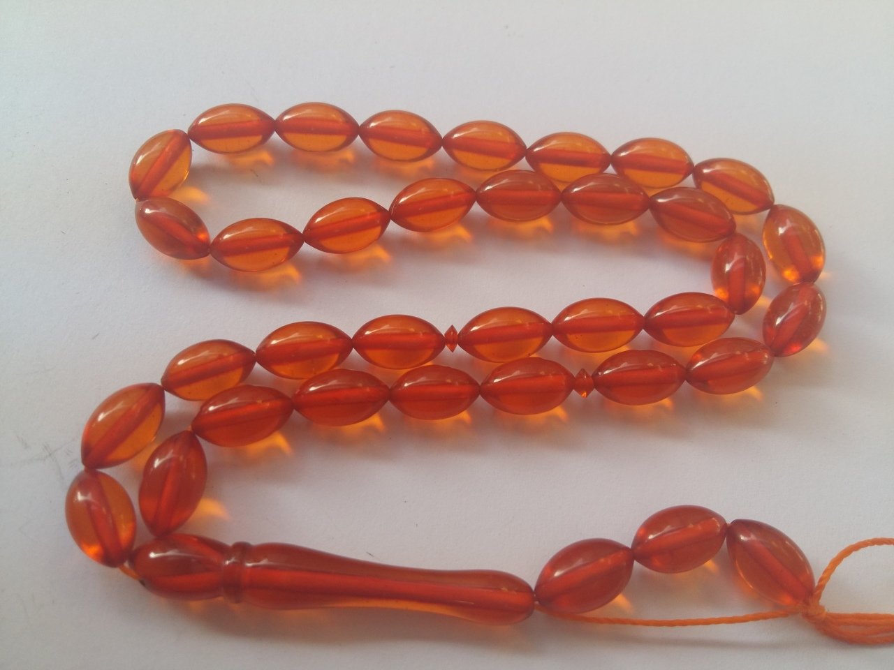 Ateş Kehribar Tesbih