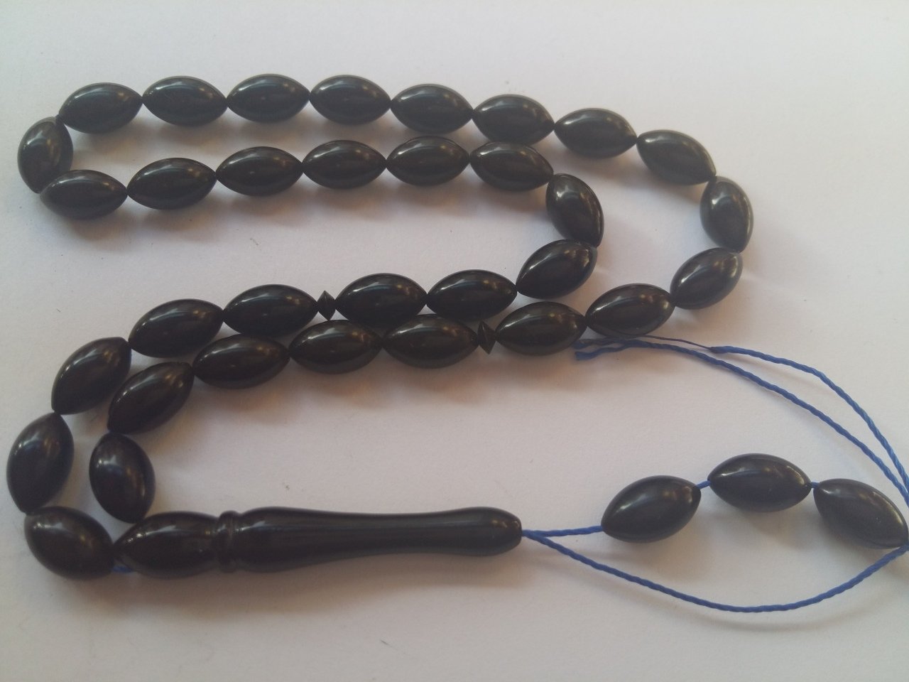 Yansimalı Sıkma Kehribar Tesbih