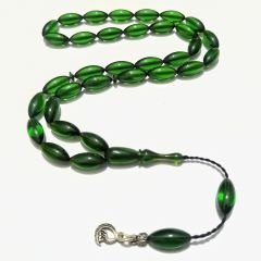 İp Püsküllü Ateş Kehribar Tesbih