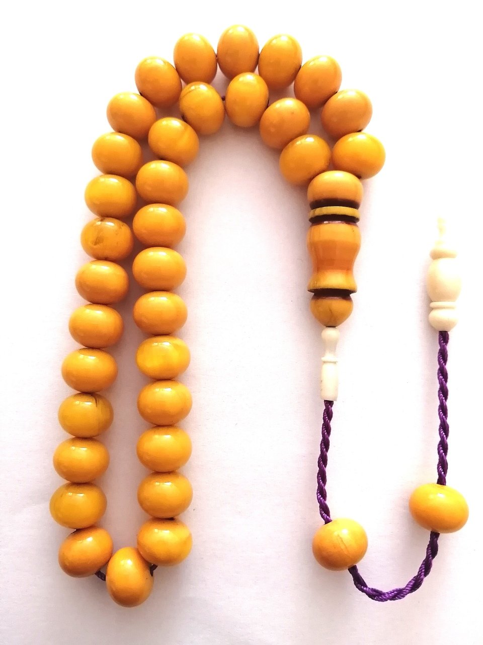 Sistem Püsküllü Çubuk Malzeme Sıgırcık Kesim Sıkma Kehribar Tesbih