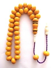 Sistem Püsküllü Çubuk Malzeme Sıgırcık Kesim Sıkma Kehribar Tesbih