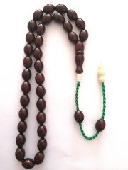 Sistem Püsküllü Osmanlı'ya En Yakın Renk Çubuk Sıkma Kehribar Tesbih