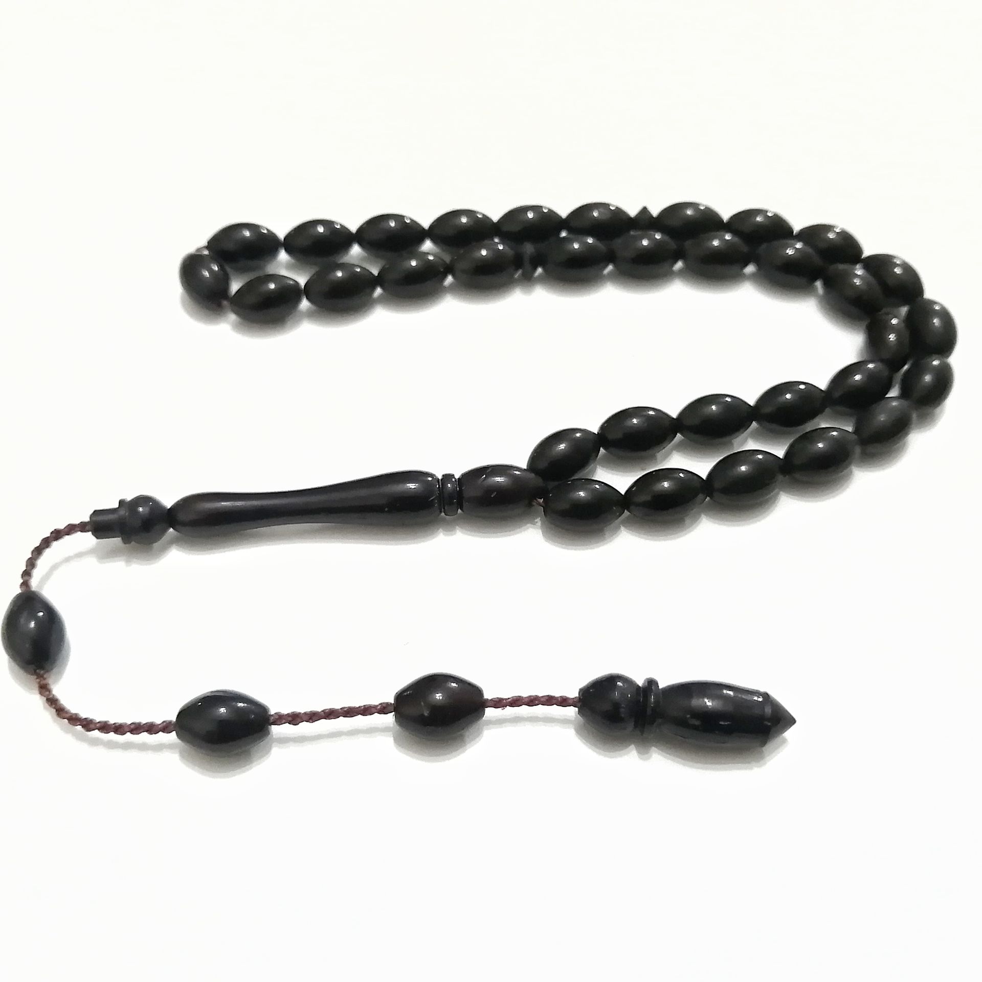 Sistem Püsküllü Beyzi Kesim Kınalı Kuka Tesbih