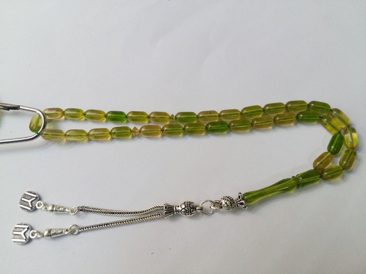 Kapsül Kesim Sıkma Kehribar Tesbih