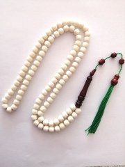 99 luk sistem İp Püsküllü Deve Kemiği Tesbih