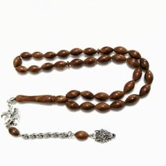 Gümüş Kaplama Alpaka Püsküllü Beyzi Kesim Kuka Tesbih