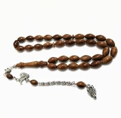 Gümüş Kaplama Alpaka Püsküllü Beyzi Kesim Kuka Tesbih