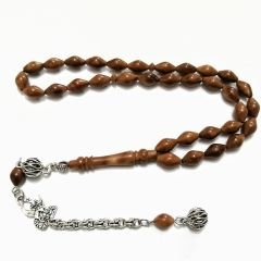 Gümüş Kaplama Alpaka Püsküllü Beyzi Kesim Kuka Tesbih