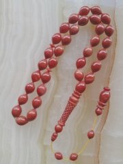 Sistemli Imamesi İşçilikli Piyasanın En Kaliteli Hammadesinden Yapılmış Kolleksiyonluk Sıkma Kehribar Tesbih