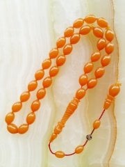 Sistemli Imamesi İşçilikli Piyasanın En Kaliteli Hammadesinden Yapılmış Kolleksiyonluk Sıkma Kehribar Tesbih