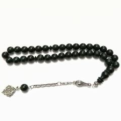 Gümüş Kaplama Alpaka Püsküllü Küre Kesim Katalin Tesbih