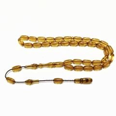 Sistem Püsküllü Şenalp Model Ateş Kehribar Tesbih