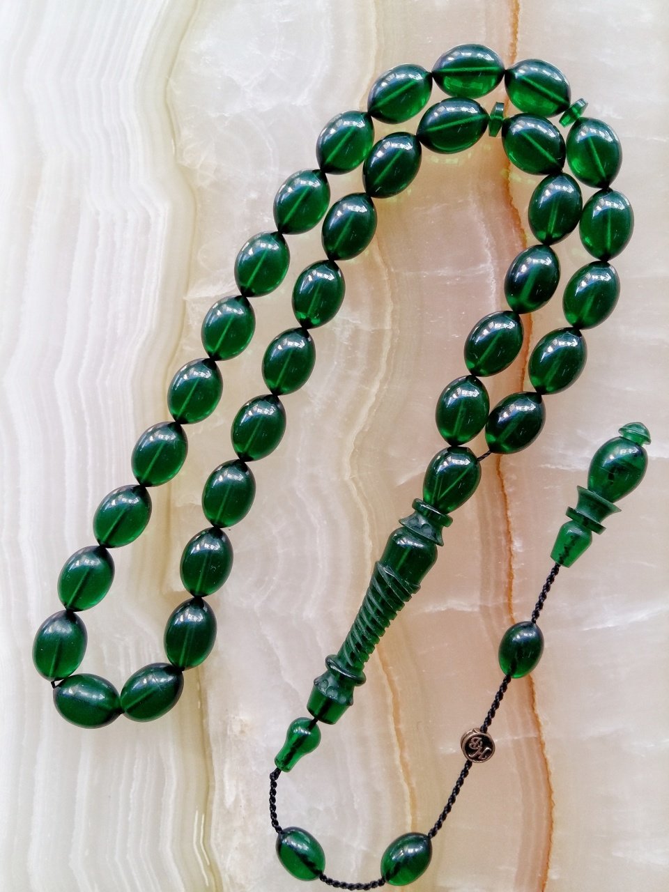 Sistemli Imamesi İşçilikli Piyasanın En Kaliteli Hammadesinden Yapılmış Kolleksiyonluk Ateş Kehribar Tesbih