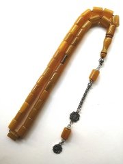 925 Ayar Gümüş Püsküllü Çubuk Malzeme Tesbih